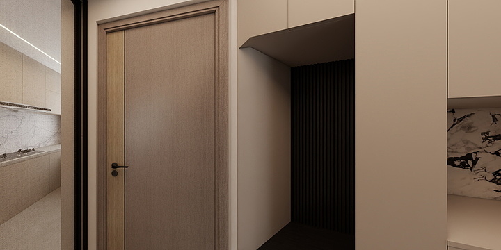 党Mr设计-海逸长洲奶油及简风-2-水电图-装修设计方案