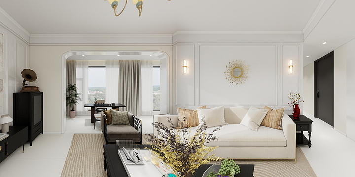 翟彦飞-尉来名城143-装修设计方案