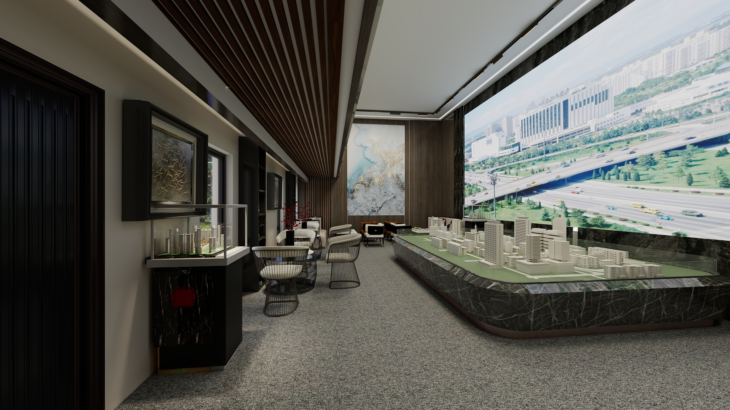 普巴师兄-河北沧州售楼处-装修设计方案