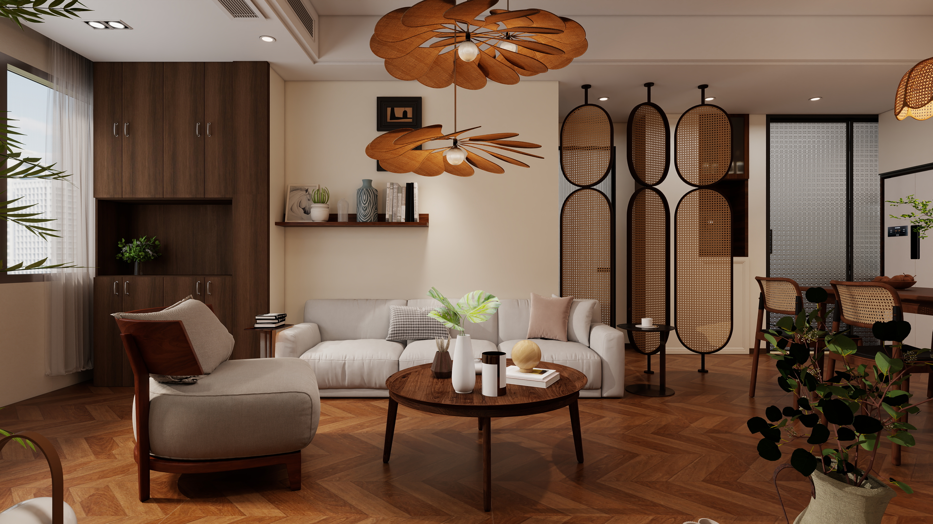 猛字楼楼主-日式91㎡3室-装修设计方案