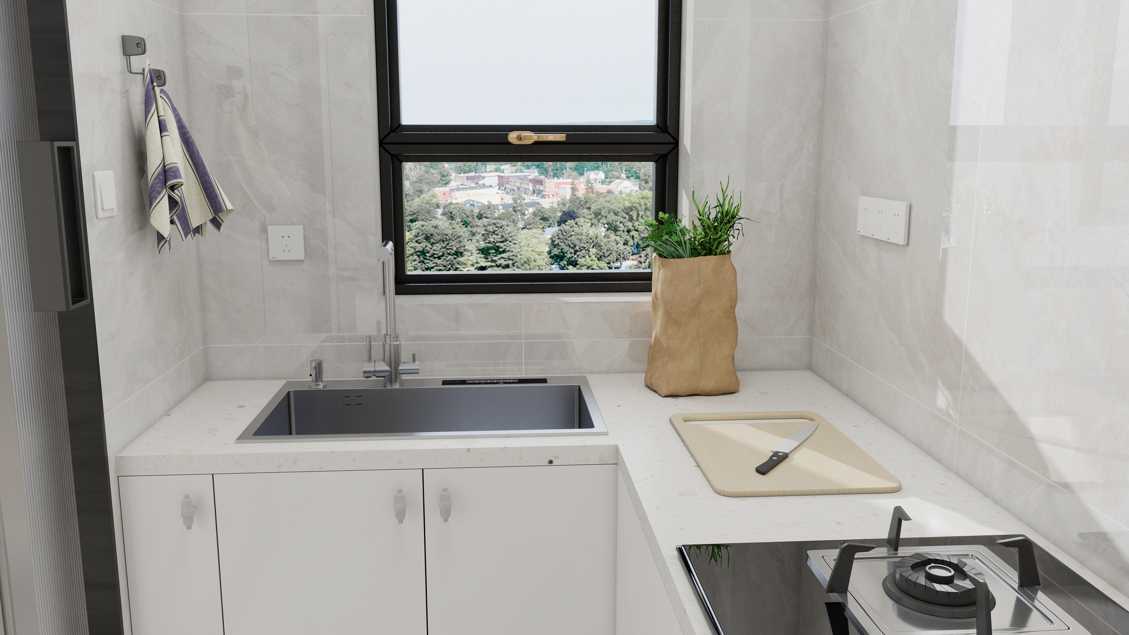 沉潜.-百盛园4室2厅装修效果图