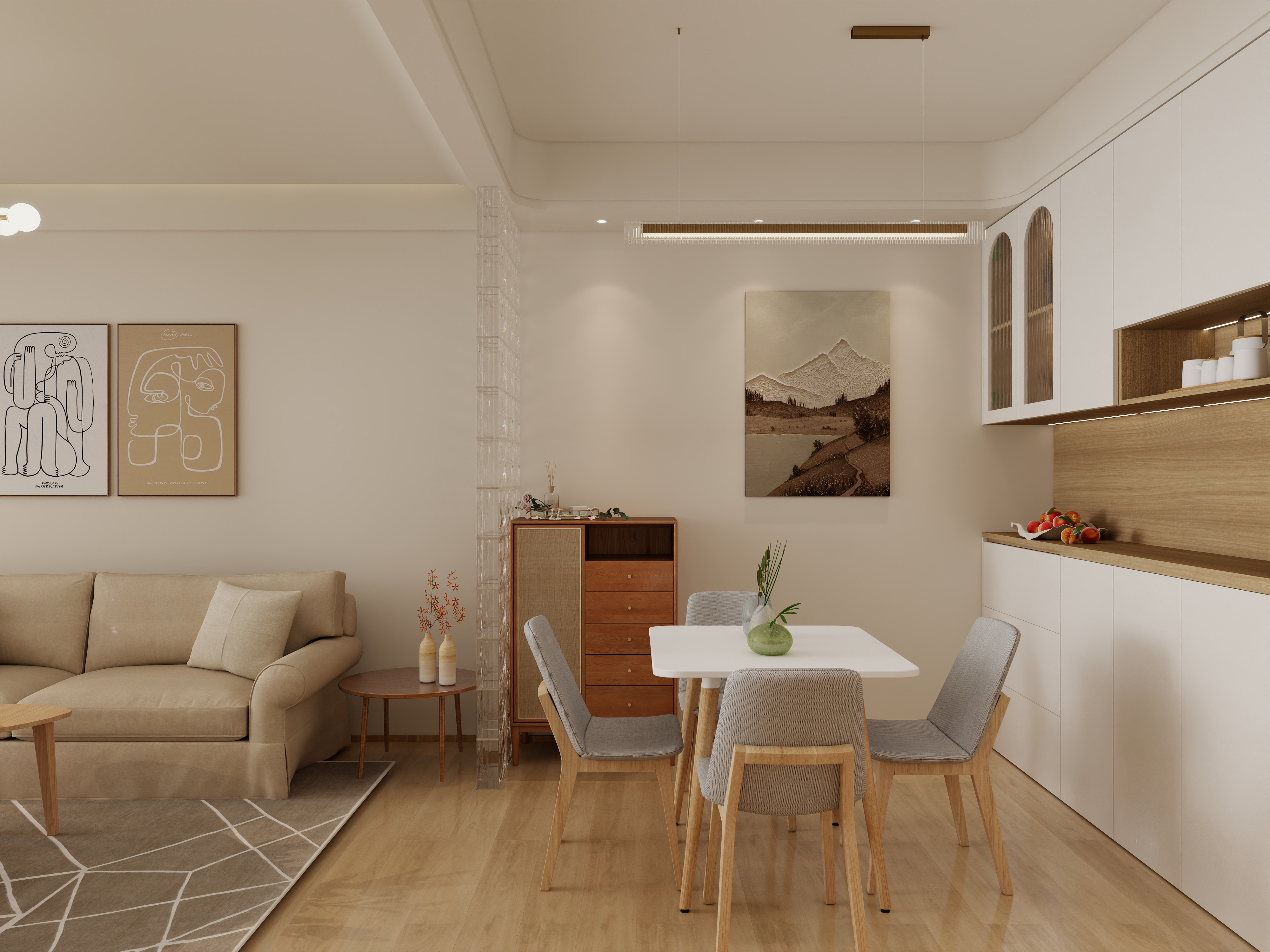 RAIN|DESIGN.-硬装专业等级考核户型-副本-装修设计方案