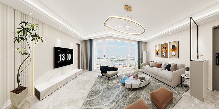 只做适合自己的家-简约温馨-装修设计方案