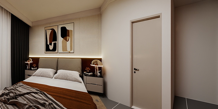 TZ子桐OOJY-中德英伦城邦89㎡3室-装修设计方案