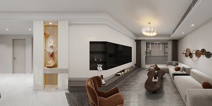 何刚刚-名悦长清-装修设计方案