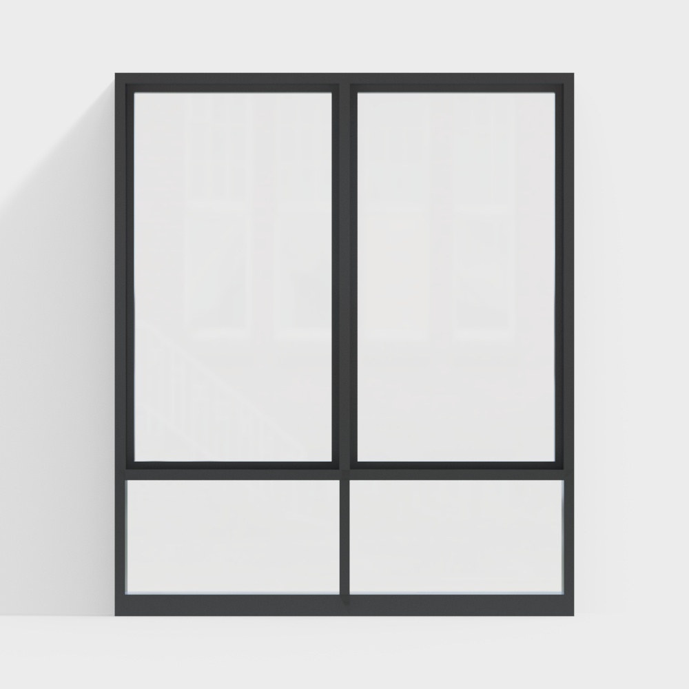 推拉窗3D模型