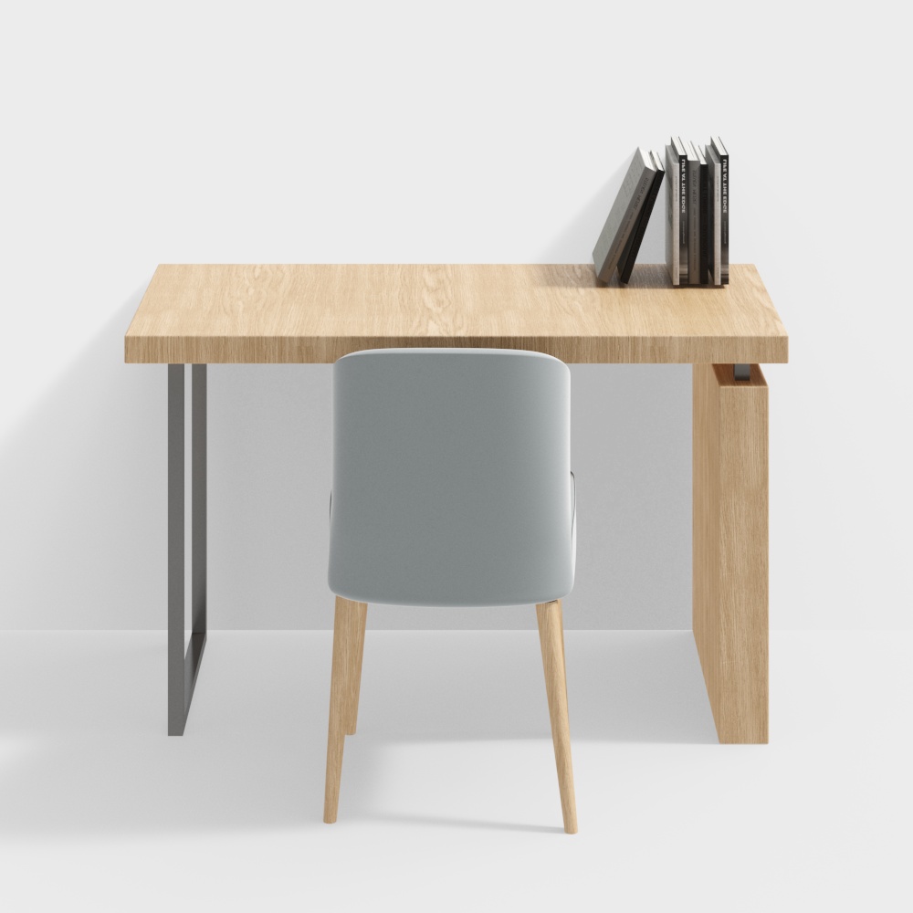 现代书桌椅组合