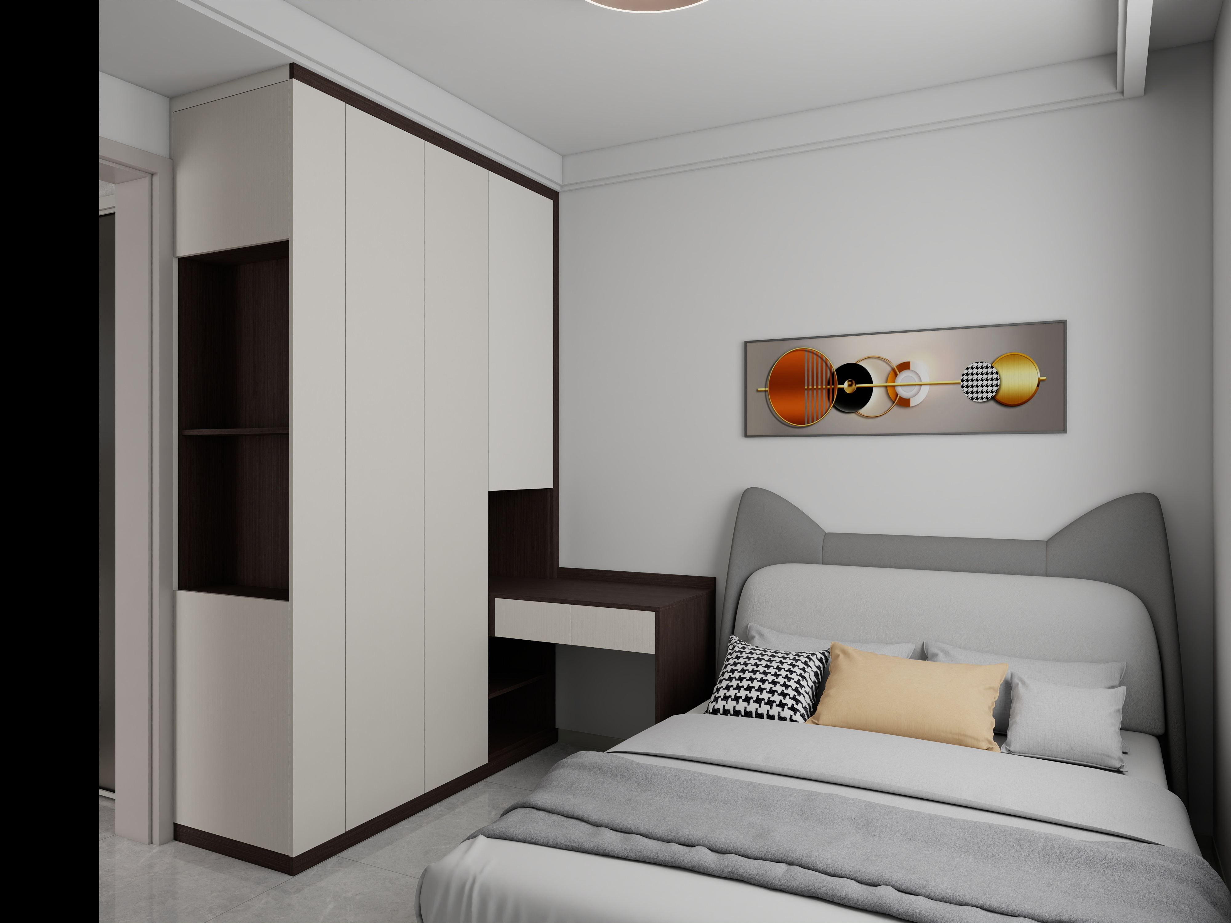 联城建筑装饰工程有限公司-御府21-1-402-第二方案-装修设计方案