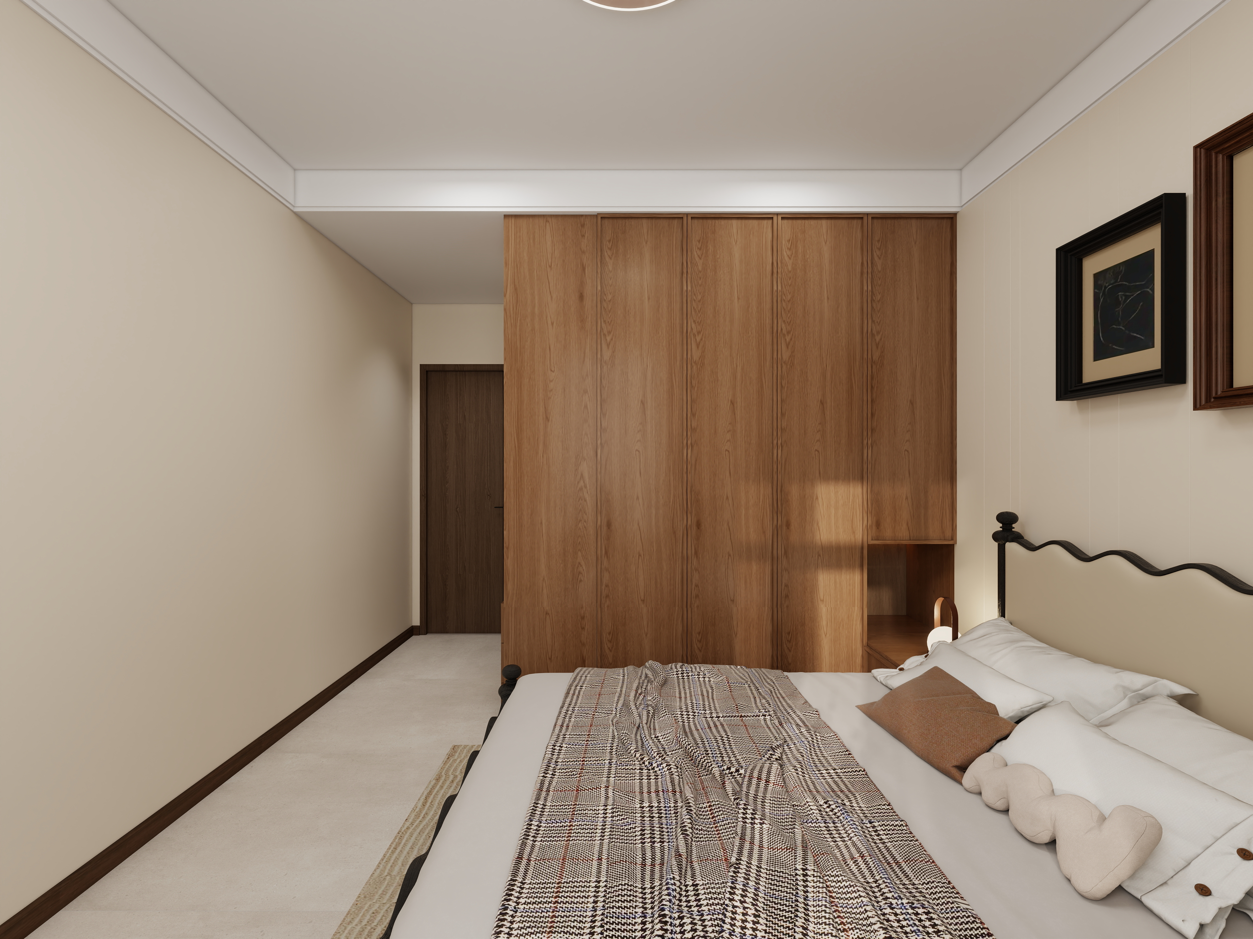 艺雅丽-121平中古风 装修效果图