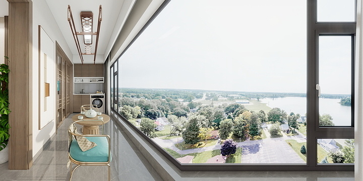 一瓢解千愁-新中式（MD.jingyuefenghua3室2厅1厨2卫）√-装修设计方案