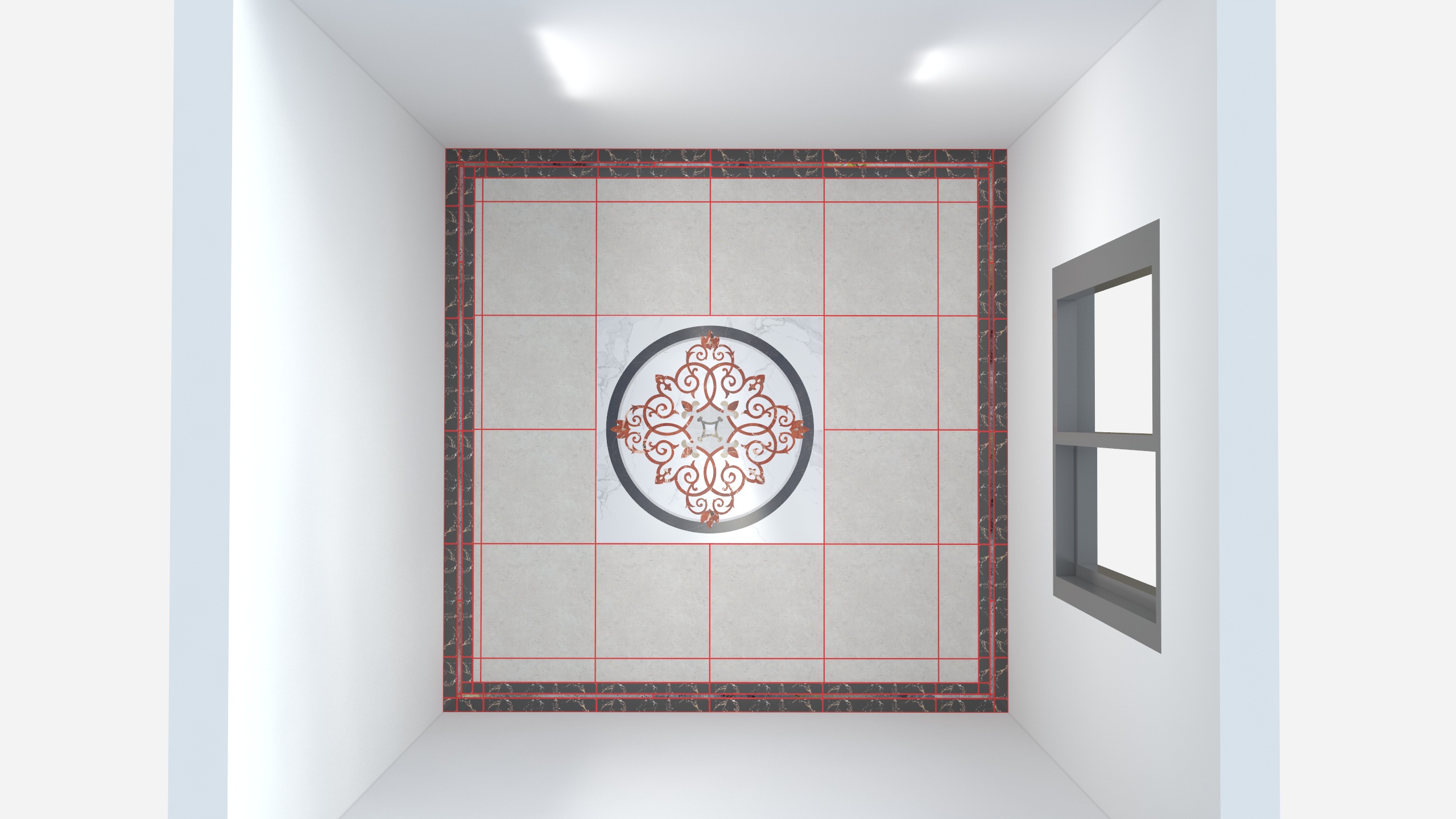 燕尾精灵-李清燕 中级实操考核户型-装修设计方案