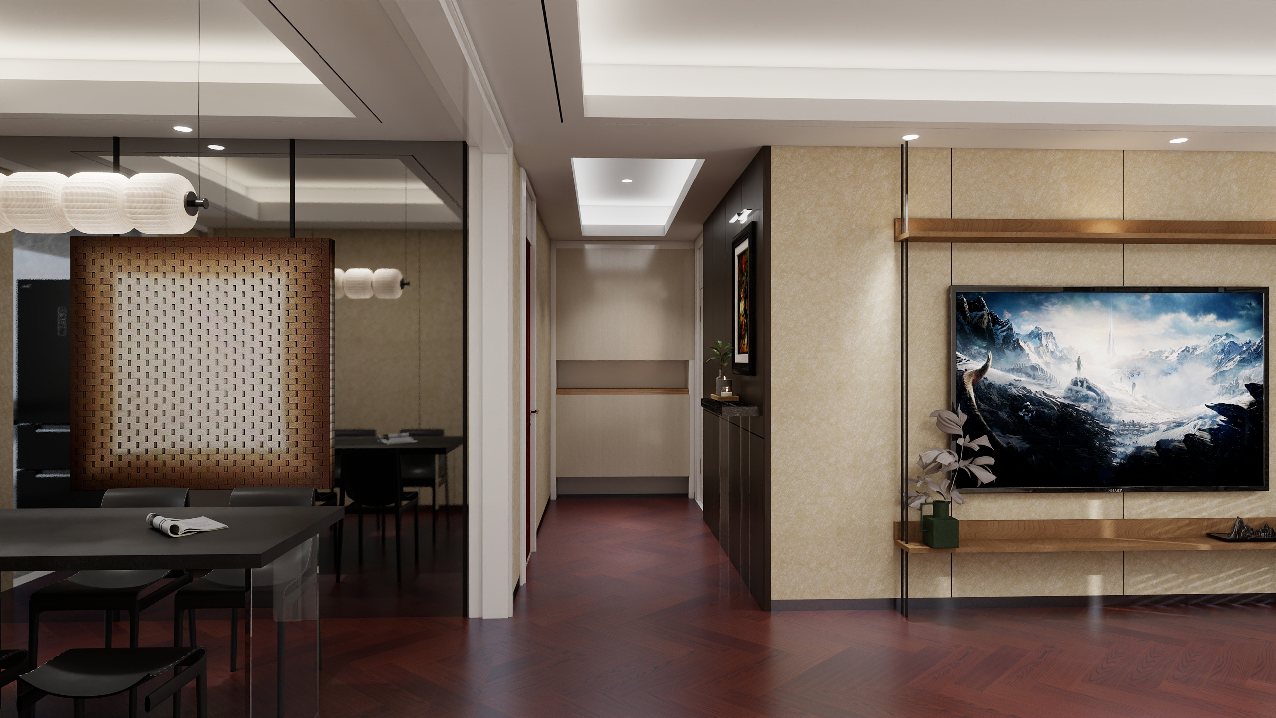 启本本-【中古风】青岛印象品-装修设计方案