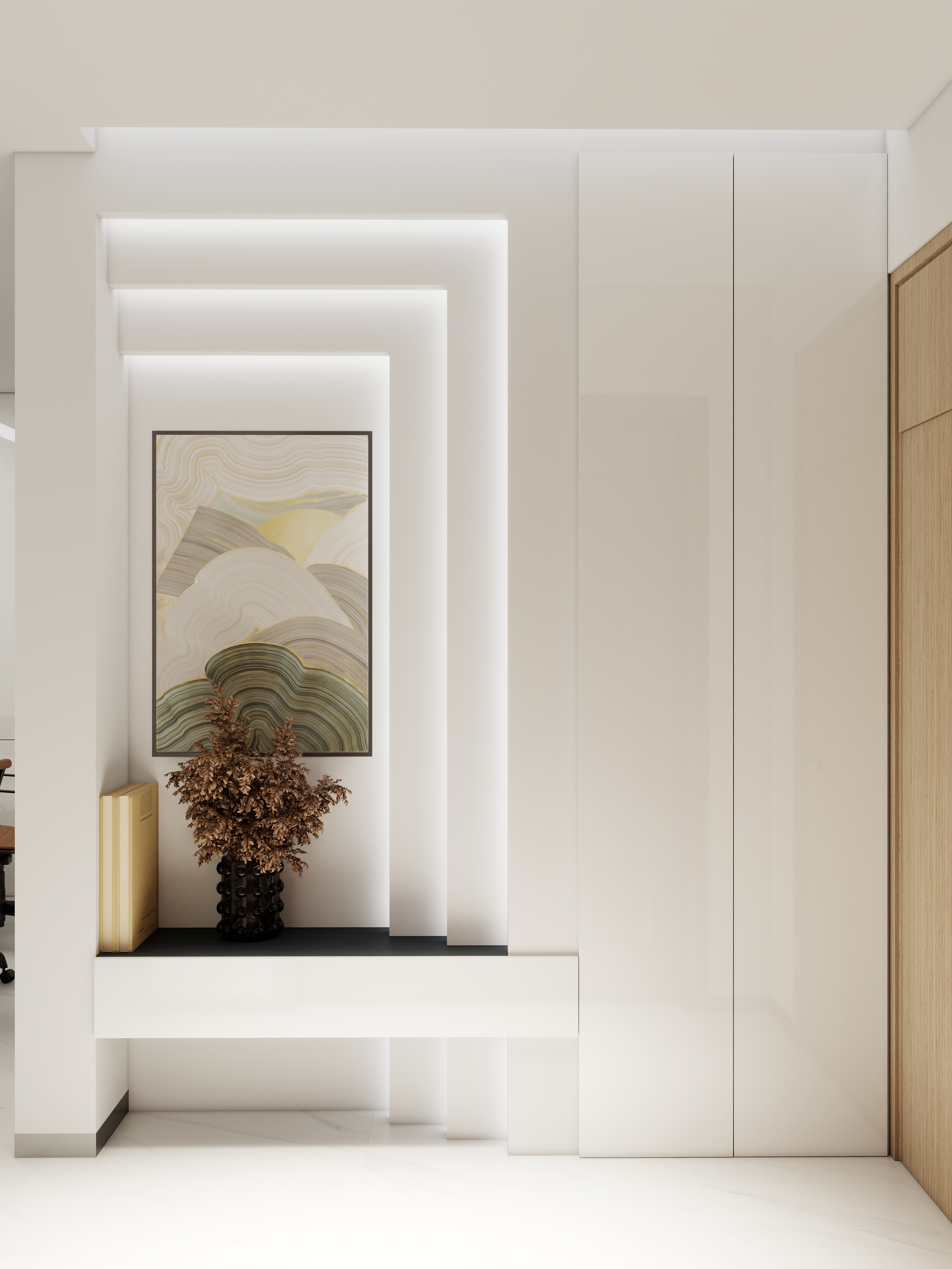 启本本-【现代简约】经理办公室-装修设计方案