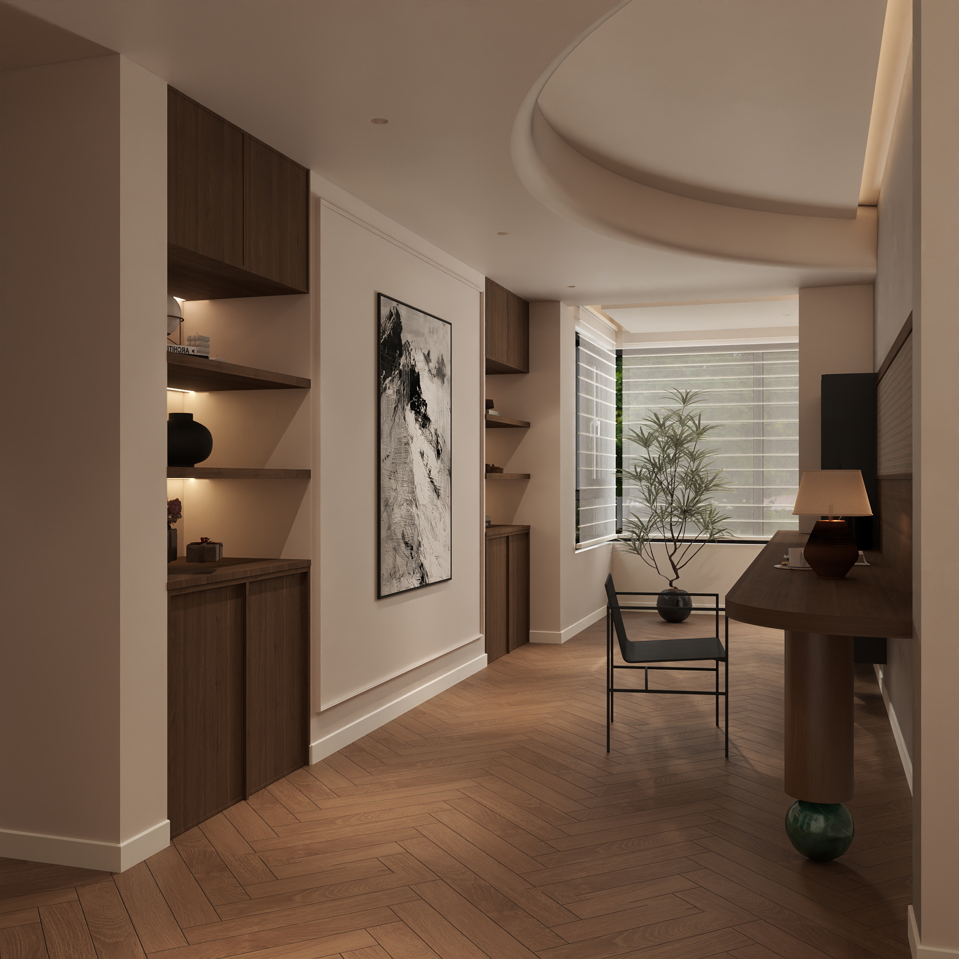 A周素人设计-中古之家装修效果图