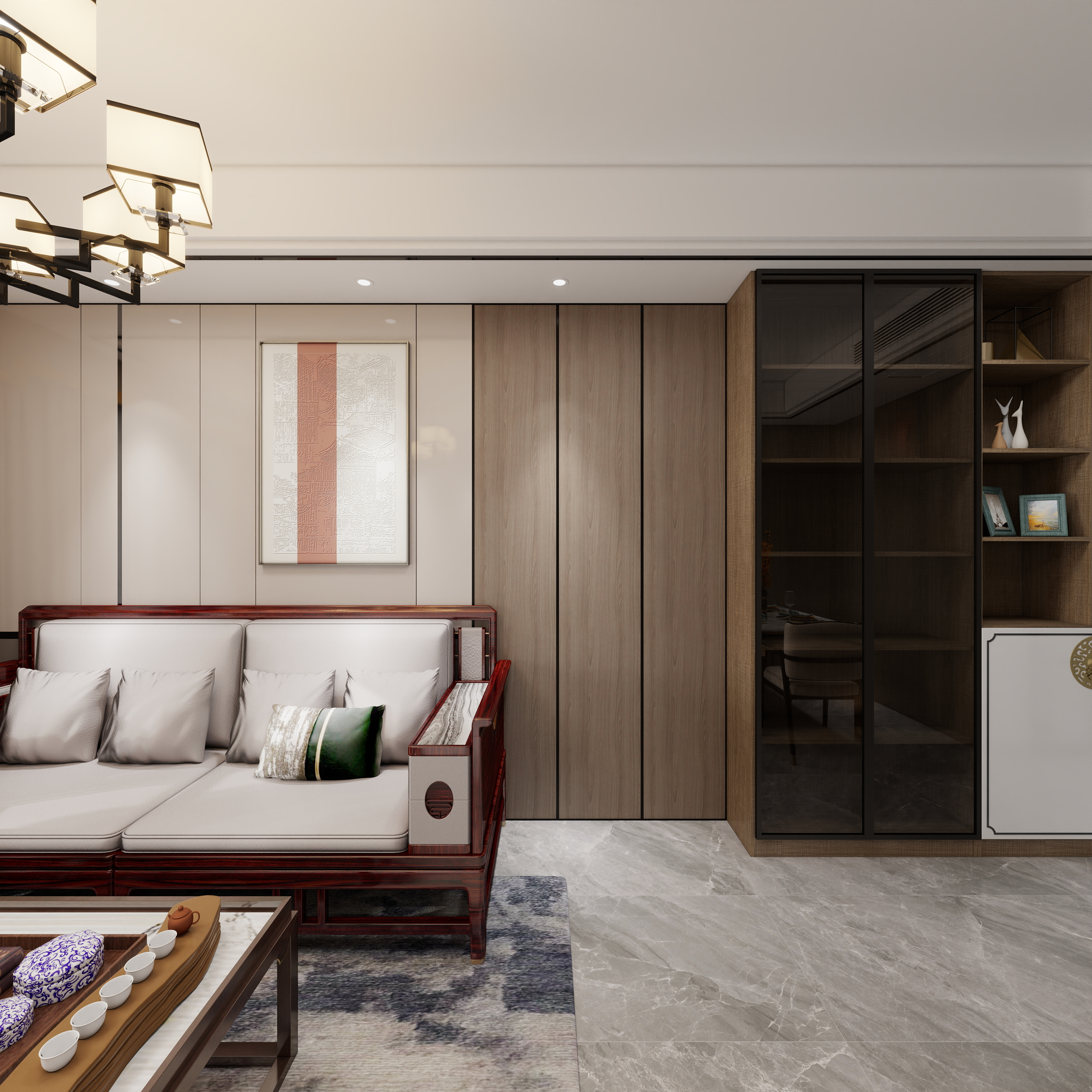 平湖龙匠1-91㎡2室-装修设计方案