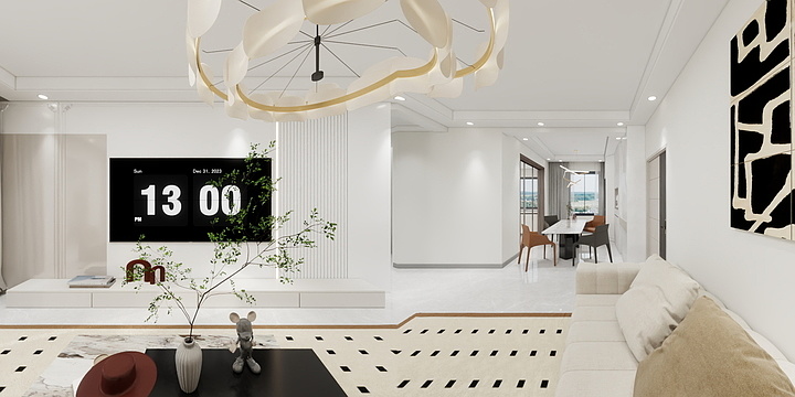 装饰设计陈先生-马号新村-装修设计方案