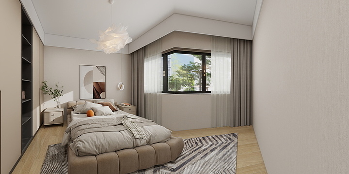 陕西弘奕尚建筑工程有限公司-弘奕尚建筑工程有限公司-初级考核实操题-装修设计方案