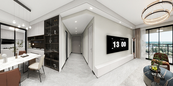 钦月y-公园里26-13-4-装修设计方案