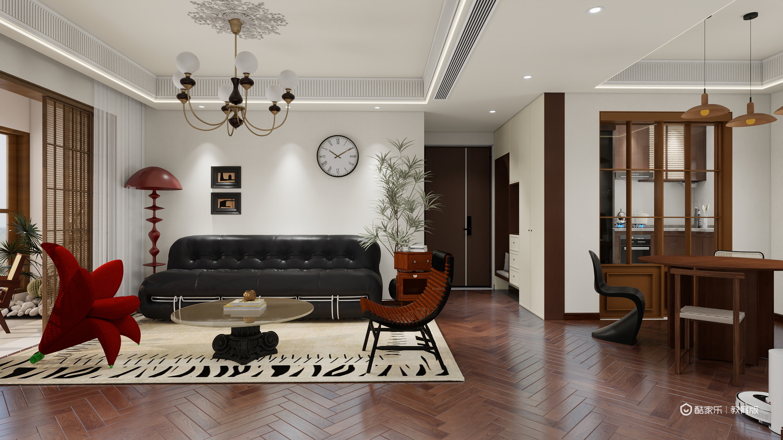 王安琪graC-混搭108㎡2室-装修设计方案