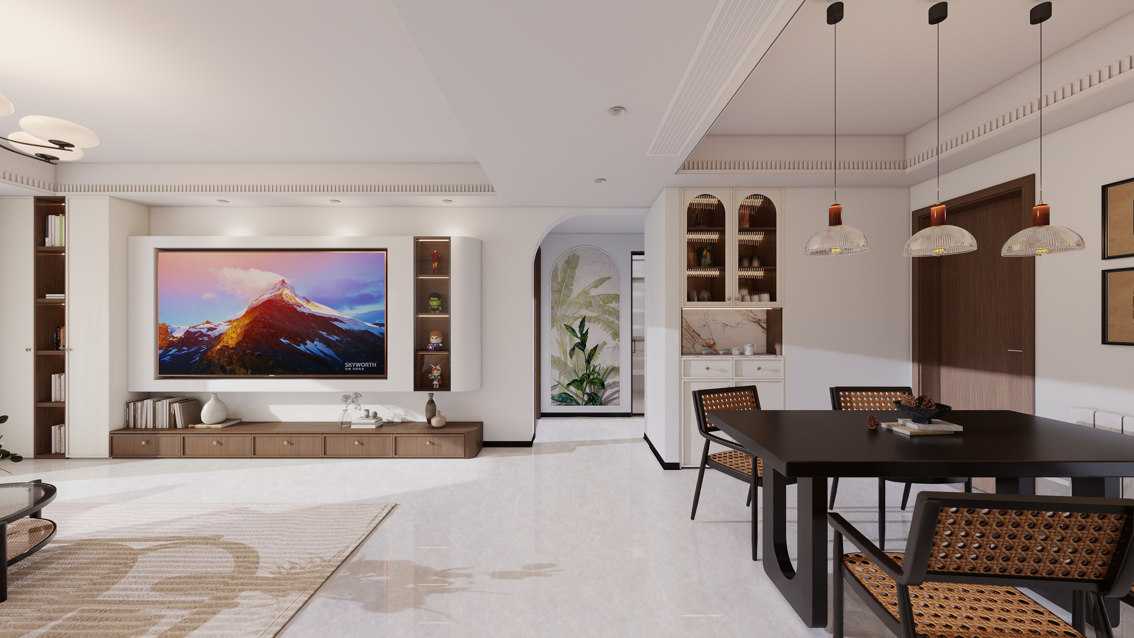 意风全案整装设计-同馨花园雍豪府119㎡3室-装修设计方案