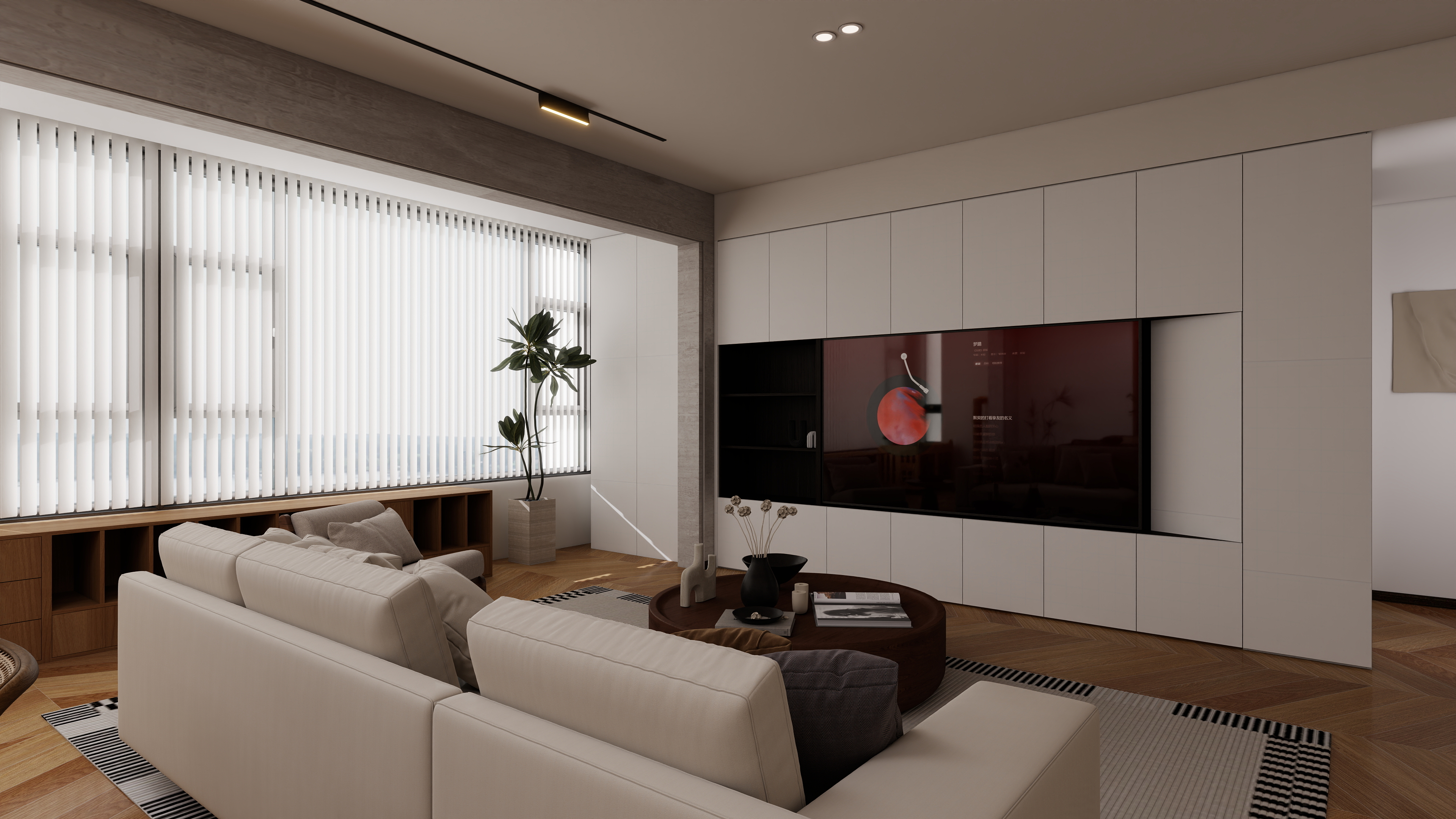 瑞幸9.XmVH-华建锦院135㎡4室装修效果图