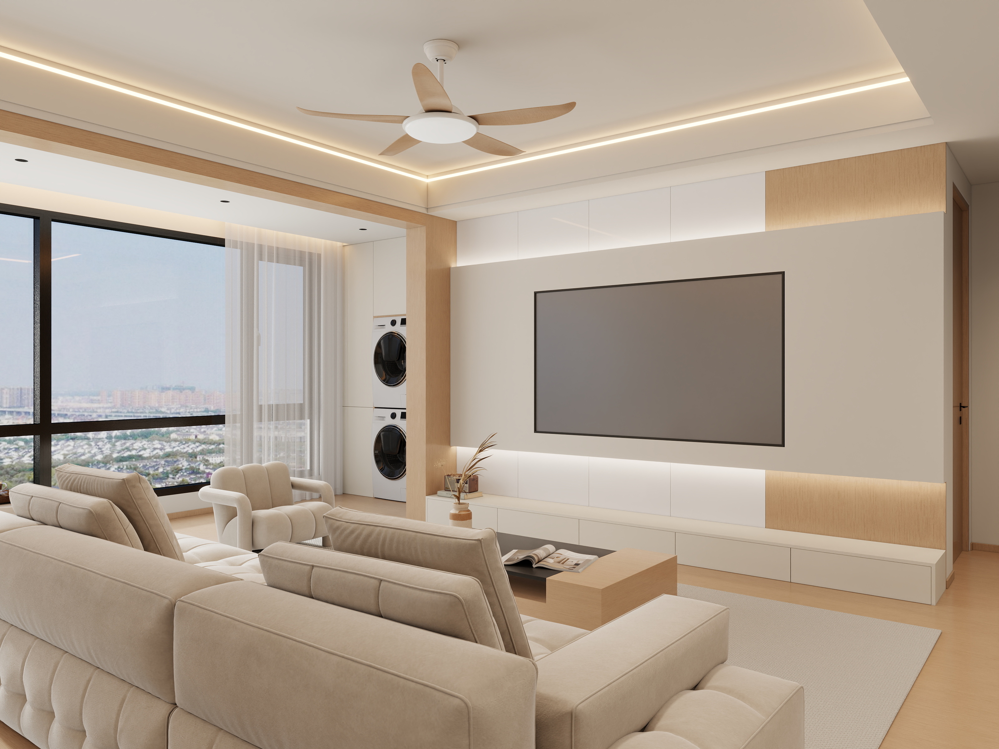 Li15117532308-121㎡3室装修效果图