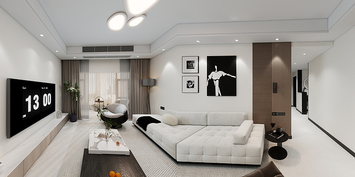 ZZZZ-zzzz.-【方案一】芙蓉锦绣天城13楼（1301）-装修设计方案