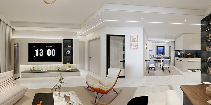 毛的猫的毛-迎宾湖畔25-2-1402-装修设计方案