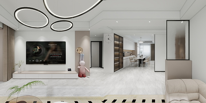 玟娜-书香尚府-装修设计方案