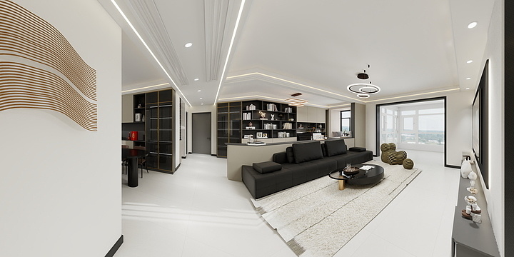 诗尼曼全屋定制设计郑-和园15-2-1001-装修设计方案