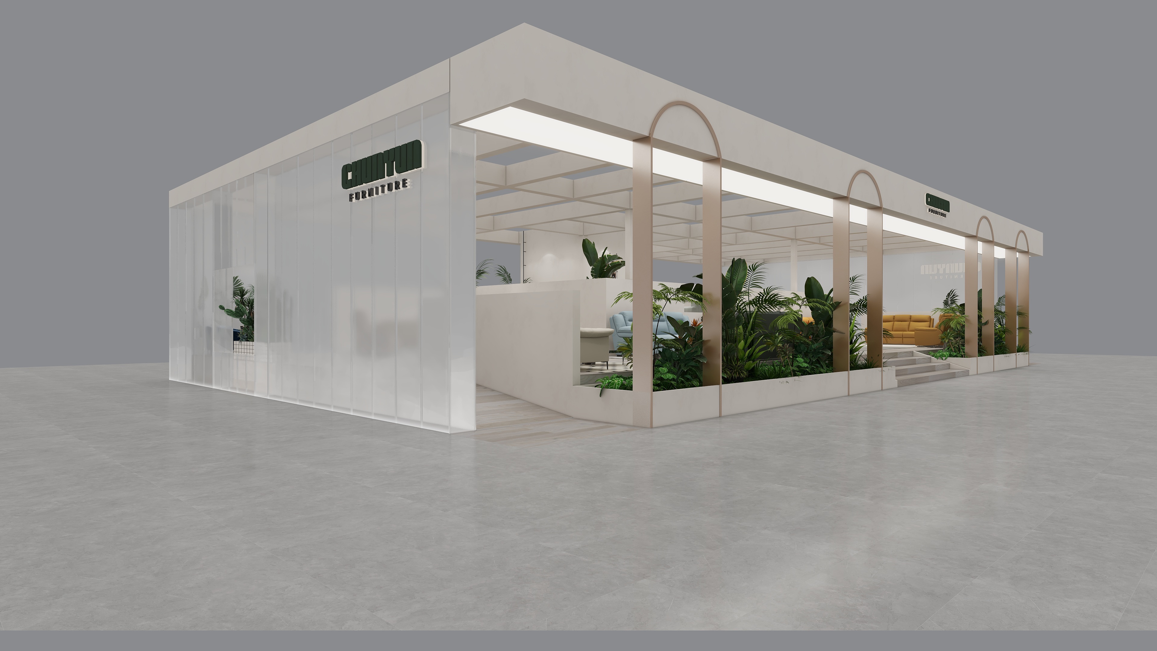 骑蜗牛追天黑-春韵广州展-装修设计方案