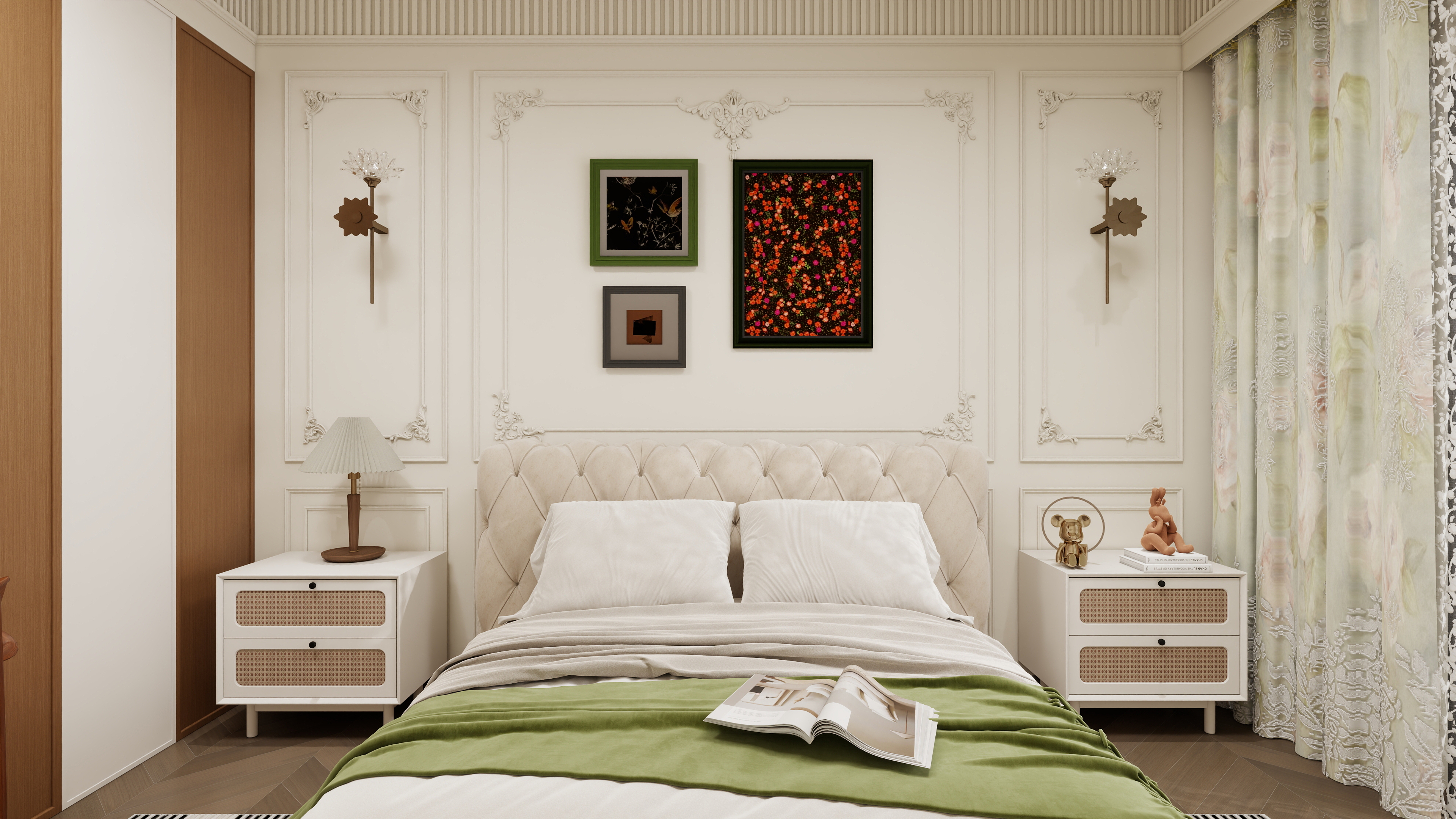 Lisq.-法式复古装修效果图