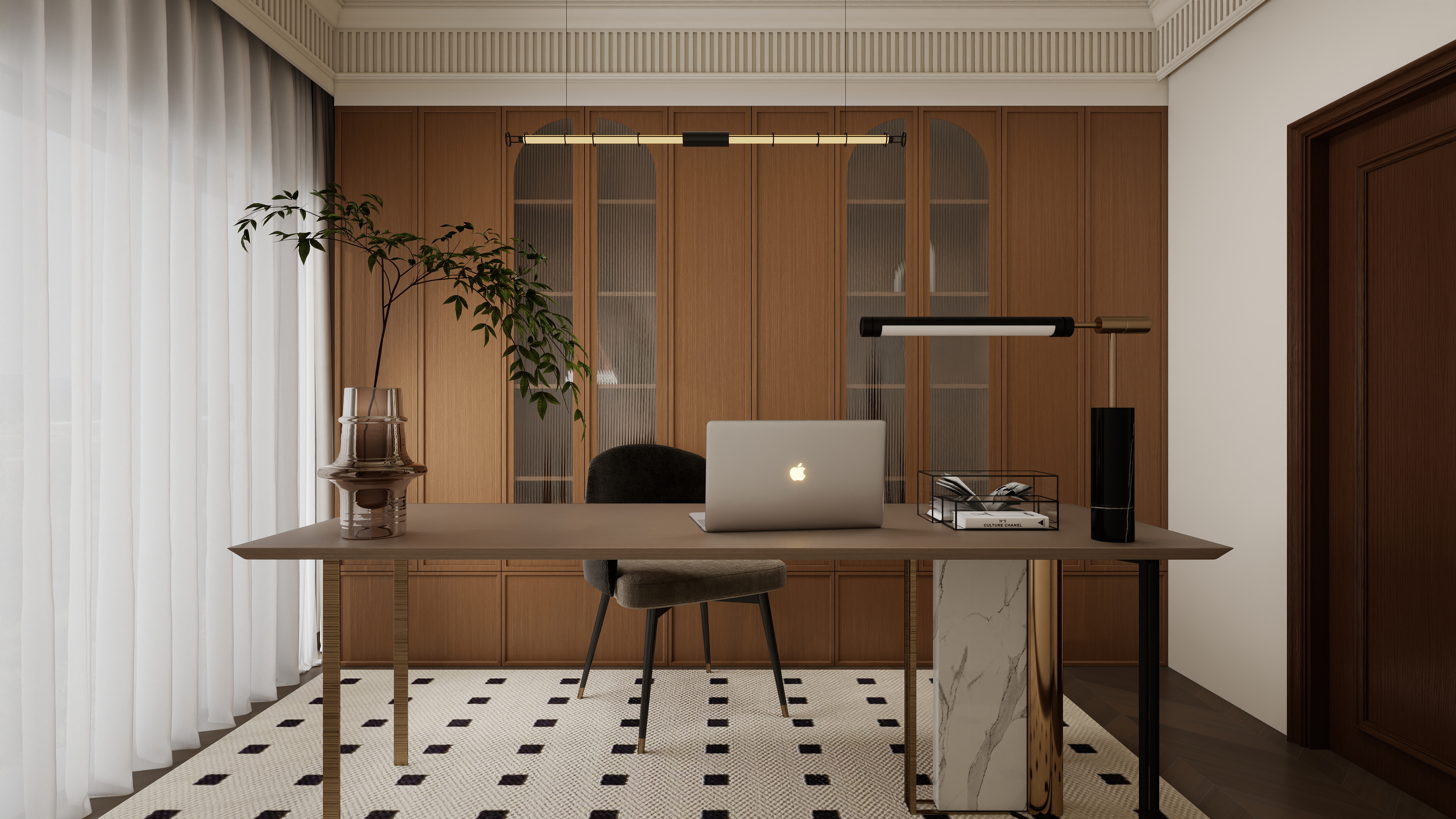 Lisq.-法式复古装修效果图