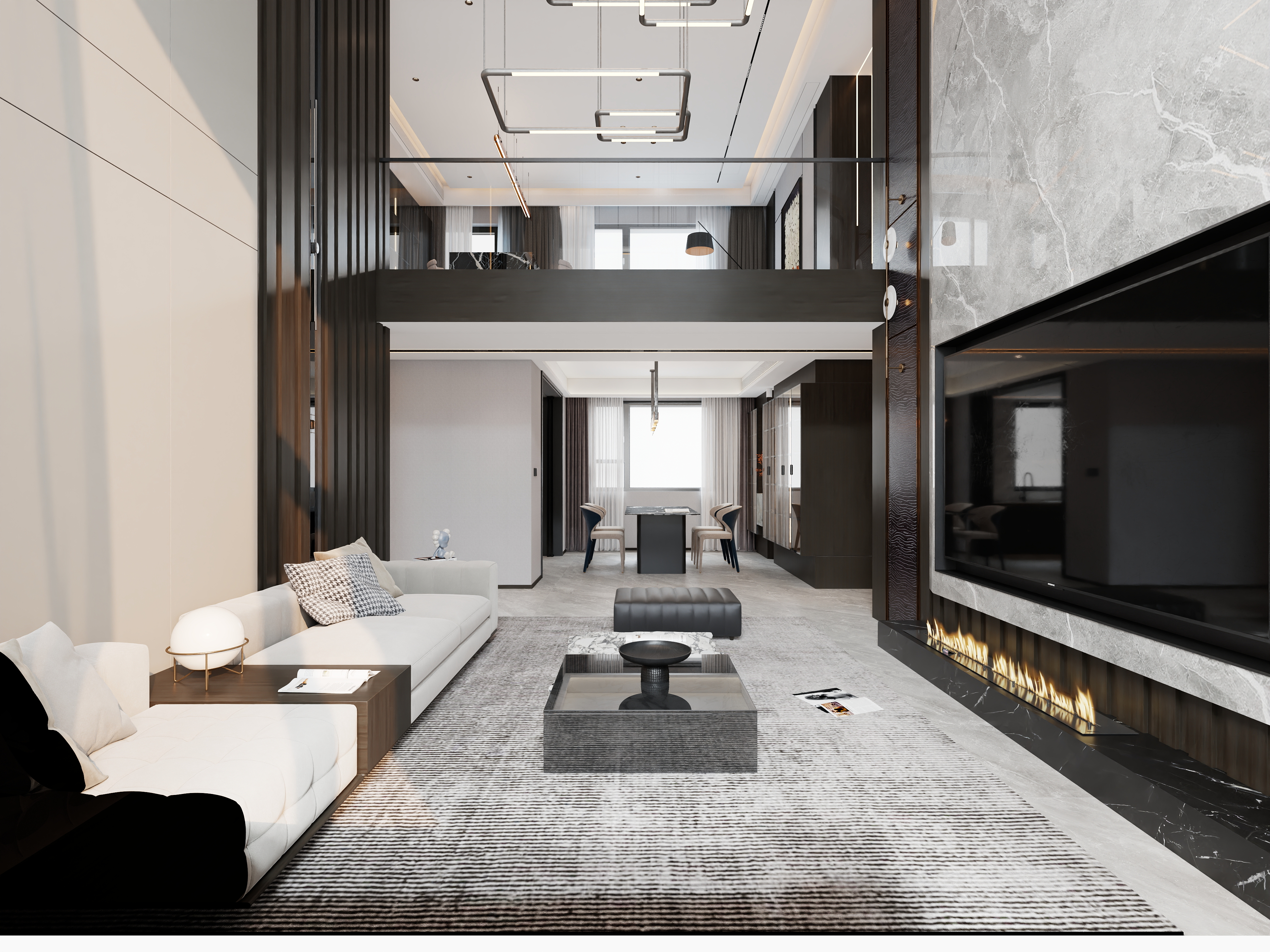 垣曲陈设计-刚玉9-1-601复式（现代意式轻奢）-版本2-装修设计方案