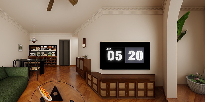 设计师~Lu-汴河小镇安置区-装修设计方案