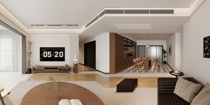 鲸鹿鹿-碧桂园南阳首府-装修设计方案