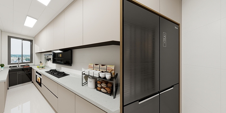 山西盂县10298-学府东苑西户-装修设计方案