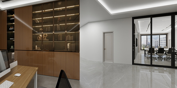 全屋整装定制阿坤-广州燿特办公室-装修设计方案
