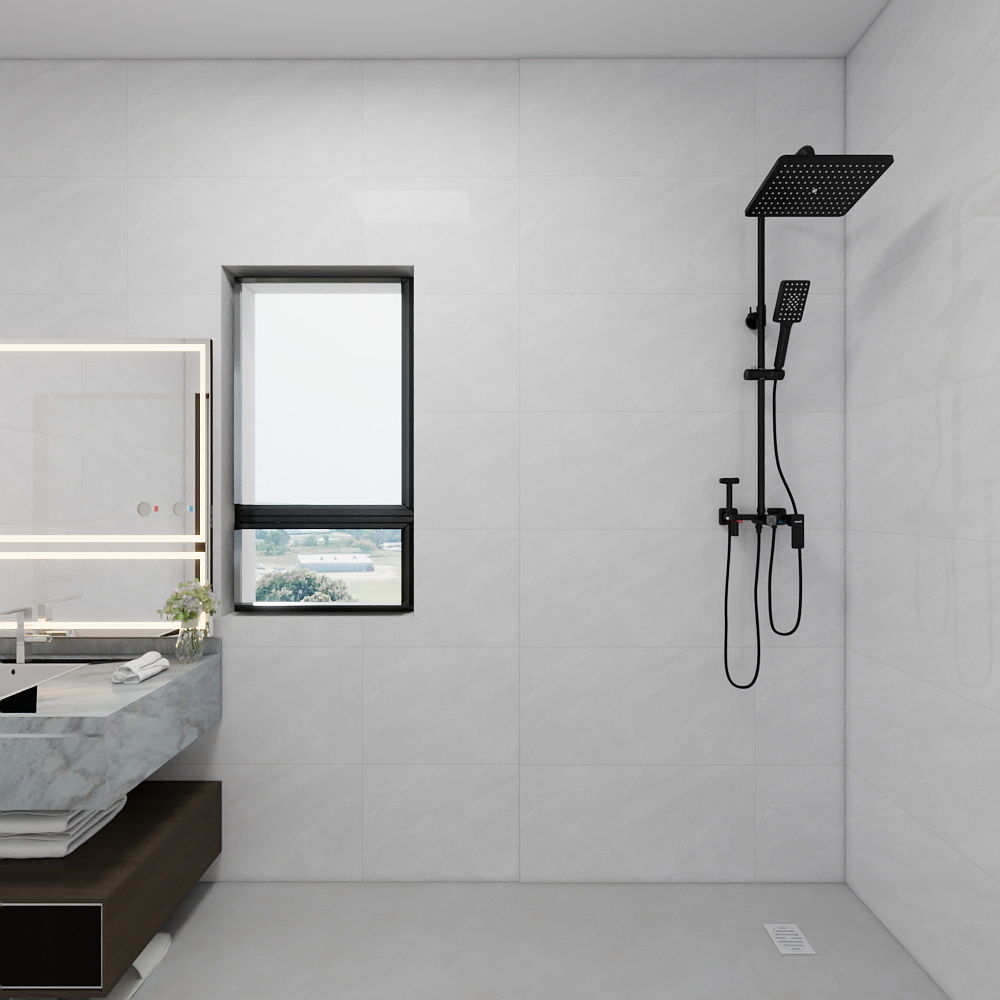 向红春qy-现代风一层卫生间装修效果图第3张