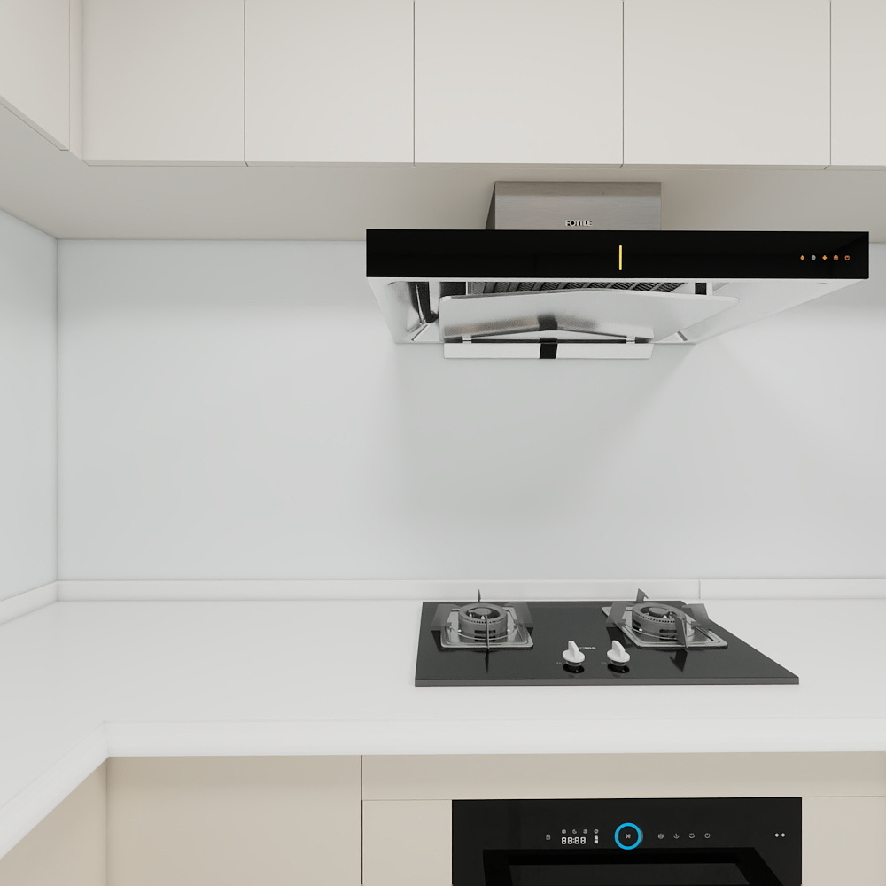 向红春qy-现代风一层厨房装修效果图第3张