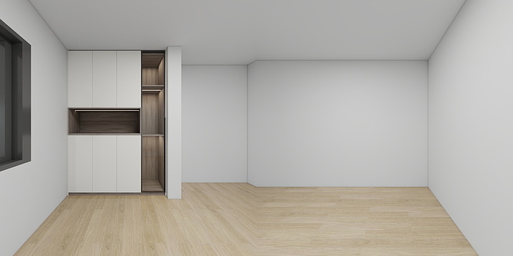 @家装设计vvv-中级实操考核户型-装修设计方案