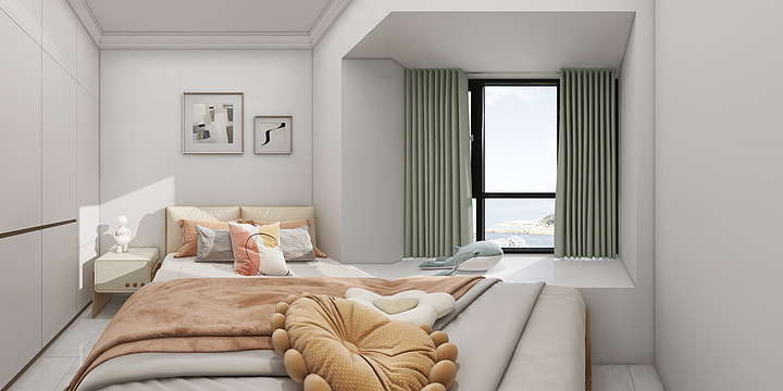 小胡子设计师-腾韵花园3-3001房现代简约雅居-装修设计方案