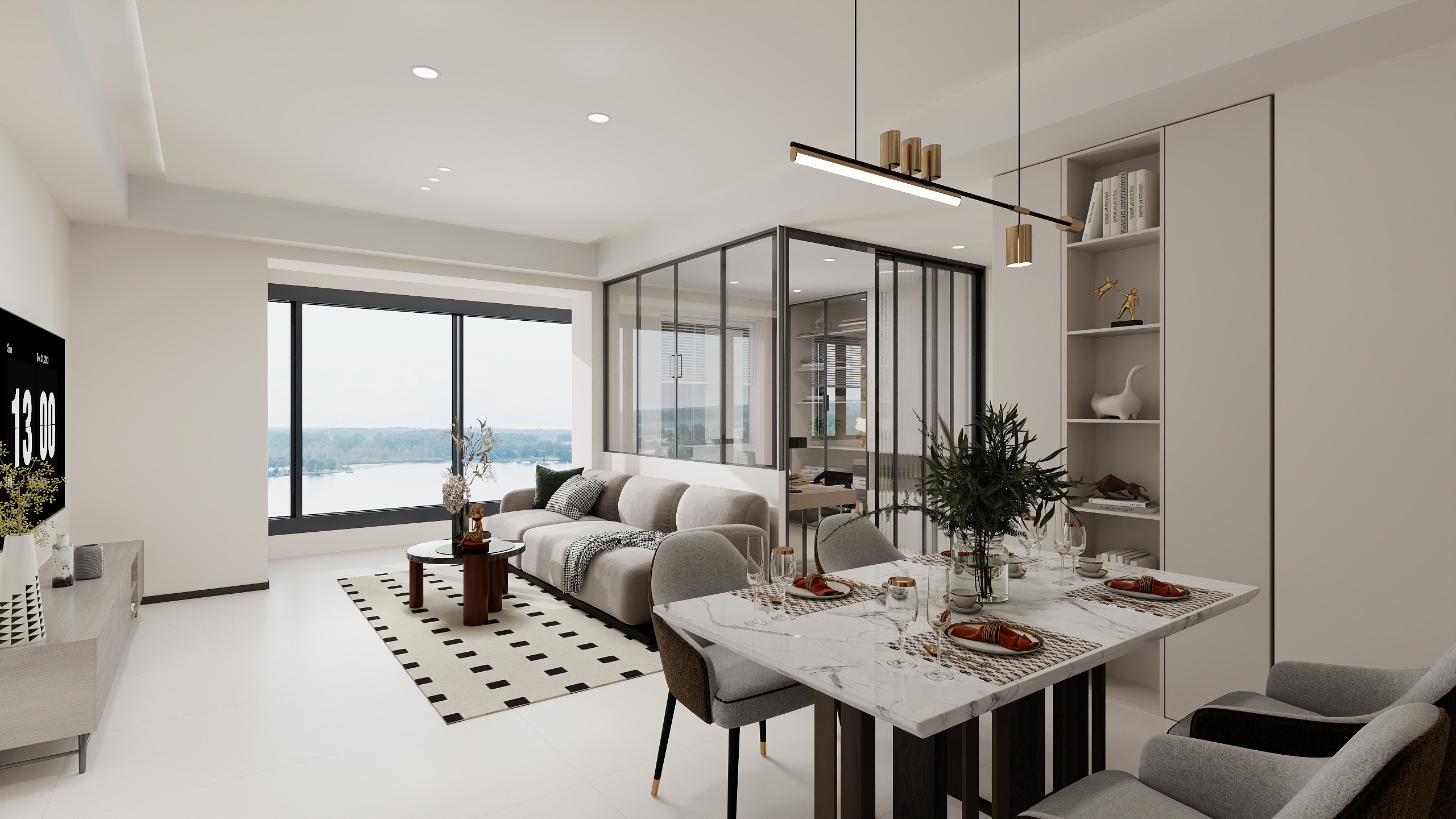 孙泽锋-湖头陈140边套-装修设计方案