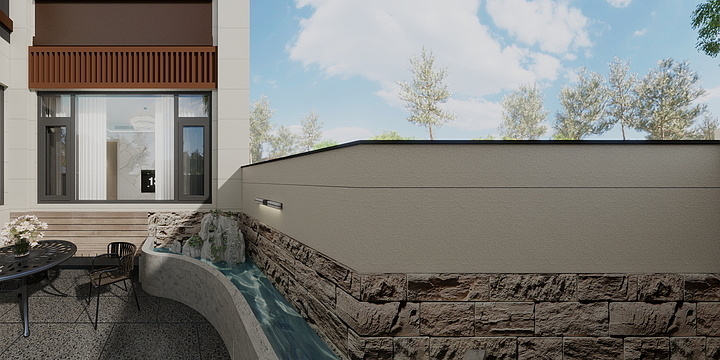 啊涛制造-文景公馆别墅-装修设计方案