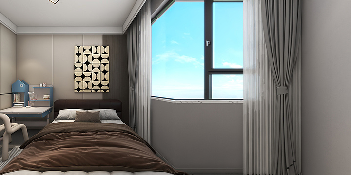 酷家乐HFxPS-494-两室玖熙三期G9-1-602-装修设计方案