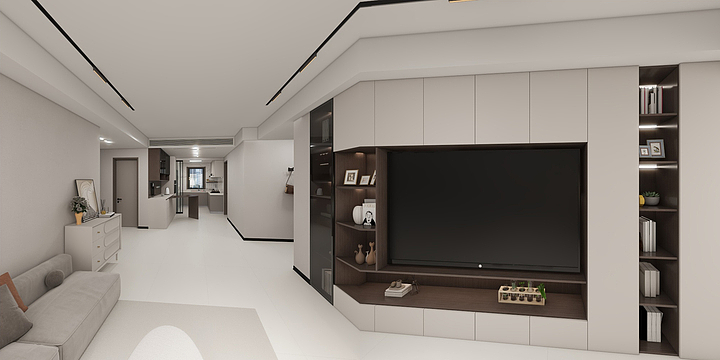 绝世番茄-天颐城1-3-906-装修设计方案