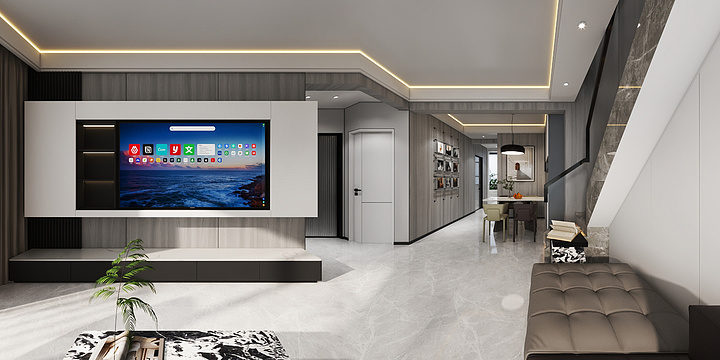 宏柏建材设计师-别墅简约设计-装修设计方案