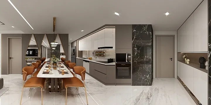 Beige Contemporary: A Symphony of Modern Elegance and Functionality