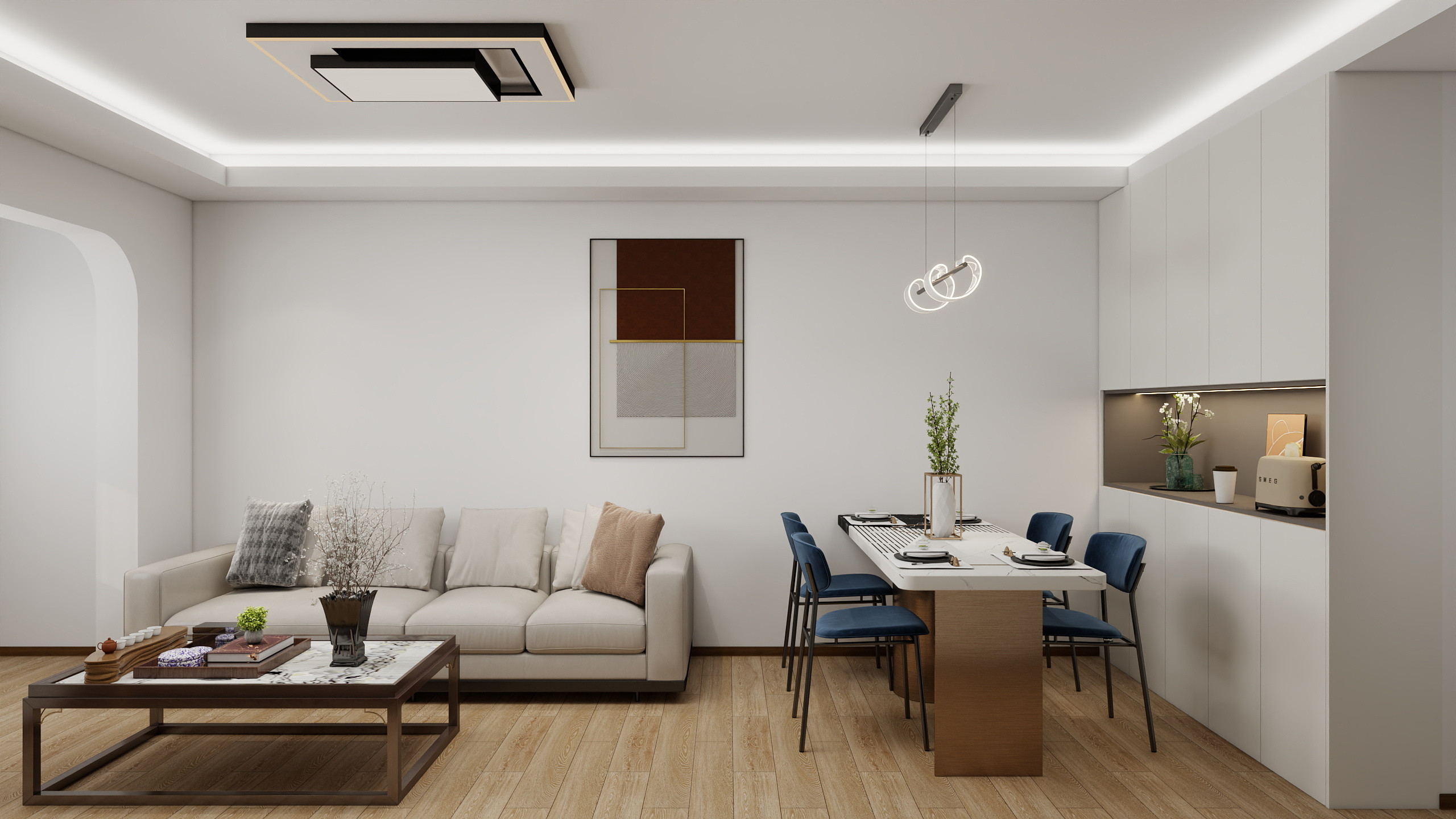 设计宋洪涛-朝阳管庄新村现代简约-装修设计方案