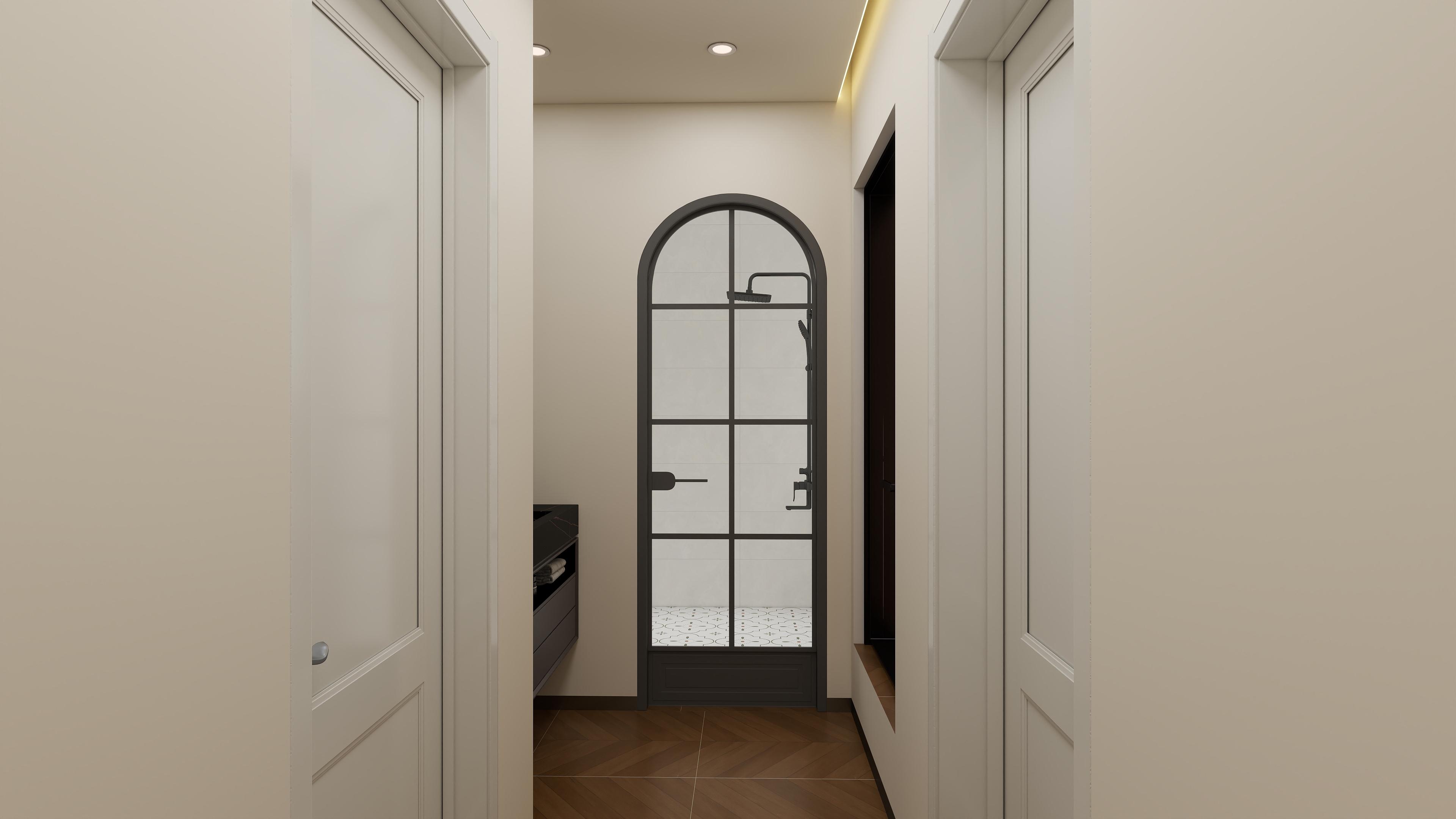 飨炁-124㎡3室装修效果图